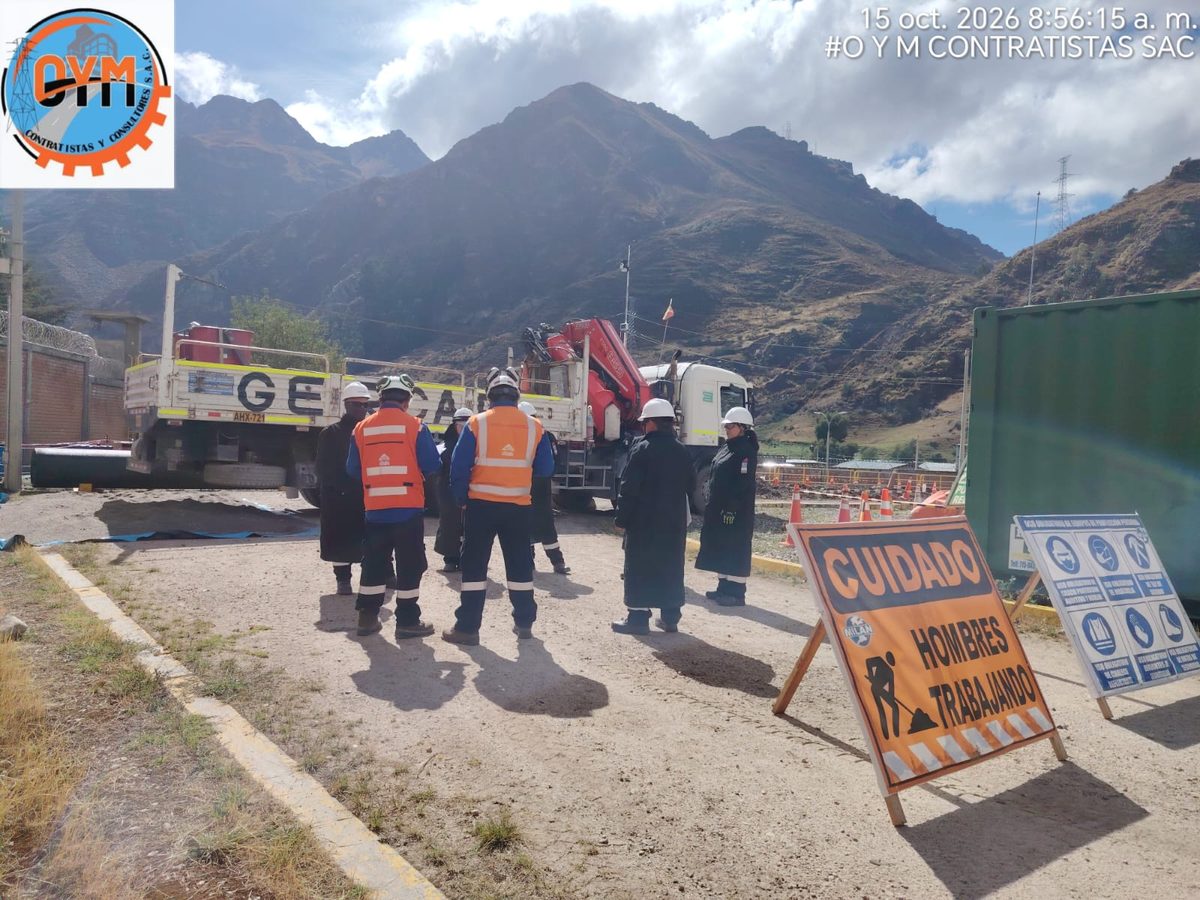 Charla de seguridad antes del inicio de labores